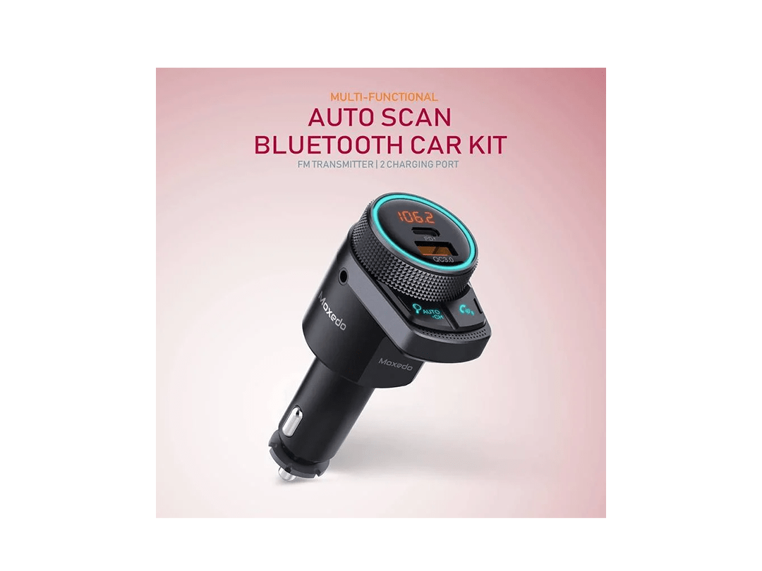 Moxedo Multi-Functional Auto Scan Bluetooth Car Kit 38W in Qatar Moxedo Multi-Functional Auto Scan Bluetooth Car Kit 38W in Qatar